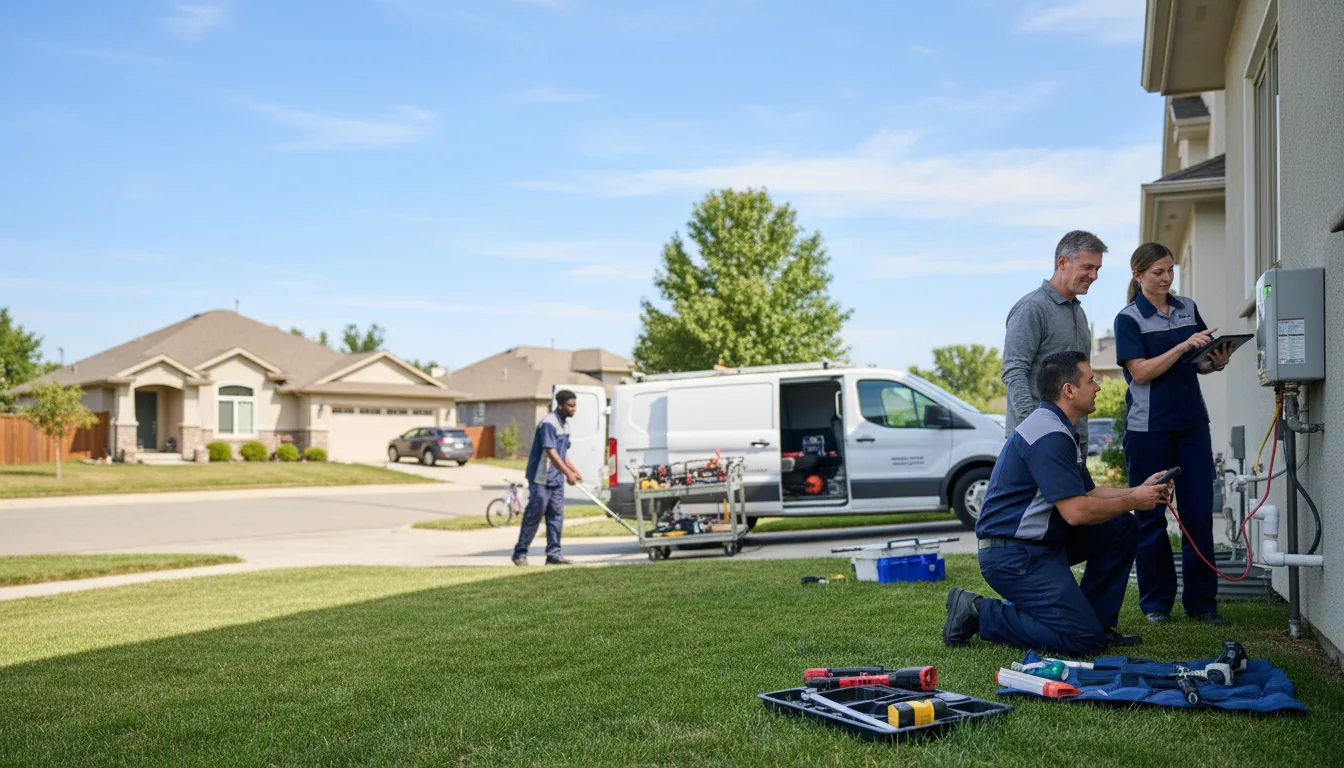 Tankless water heater service in Ogilvie, MN